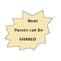 New! Passes can be shared!